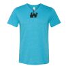 Unisex Triblend V-Neck Tee Thumbnail
