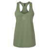 Women's Softstyle® CVC Racerback Tank Top Thumbnail